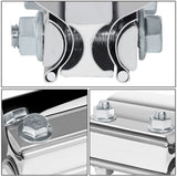 3.0" Lap Joint Exhaust Band Clamp Muffler Sleeve Coupler Stainless Steel