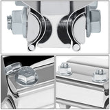 4.0" Lap Joint Exhaust Band Clamp Muffler Sleeve Coupler Stainless Steel
