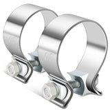 3.0" Stainless Steel Narrow Band Exhaust Clamp Set (2 Pieces)