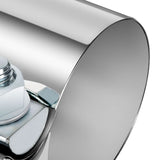 2.5" Butt Joint Exhaust Band Clamp Muffler Coupler Stainless Steel