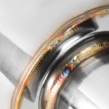 Universal 3.0" Tip 2.0" Inlet Performance Muffler 14.7" Total Length
