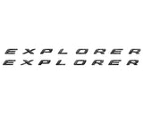 Rocker Panel Letter Inserts Fits 2020-2027 Ford Explorer