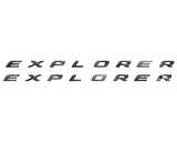 Rocker Panel Letter Inserts Fits 2020-2027 Ford Explorer