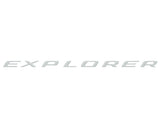 Liftgate Letter Overlays Fits 2025-2027 Ford Explorer