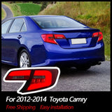 Toyota Camry LED Tail Light Assembly – Plug & Play LED Light Bar Upgrade (2012–2014)