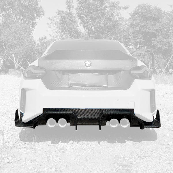 BMW 2 Series G87 M2 Carbon Fiber AD Diffuser 3pcs (2023+)