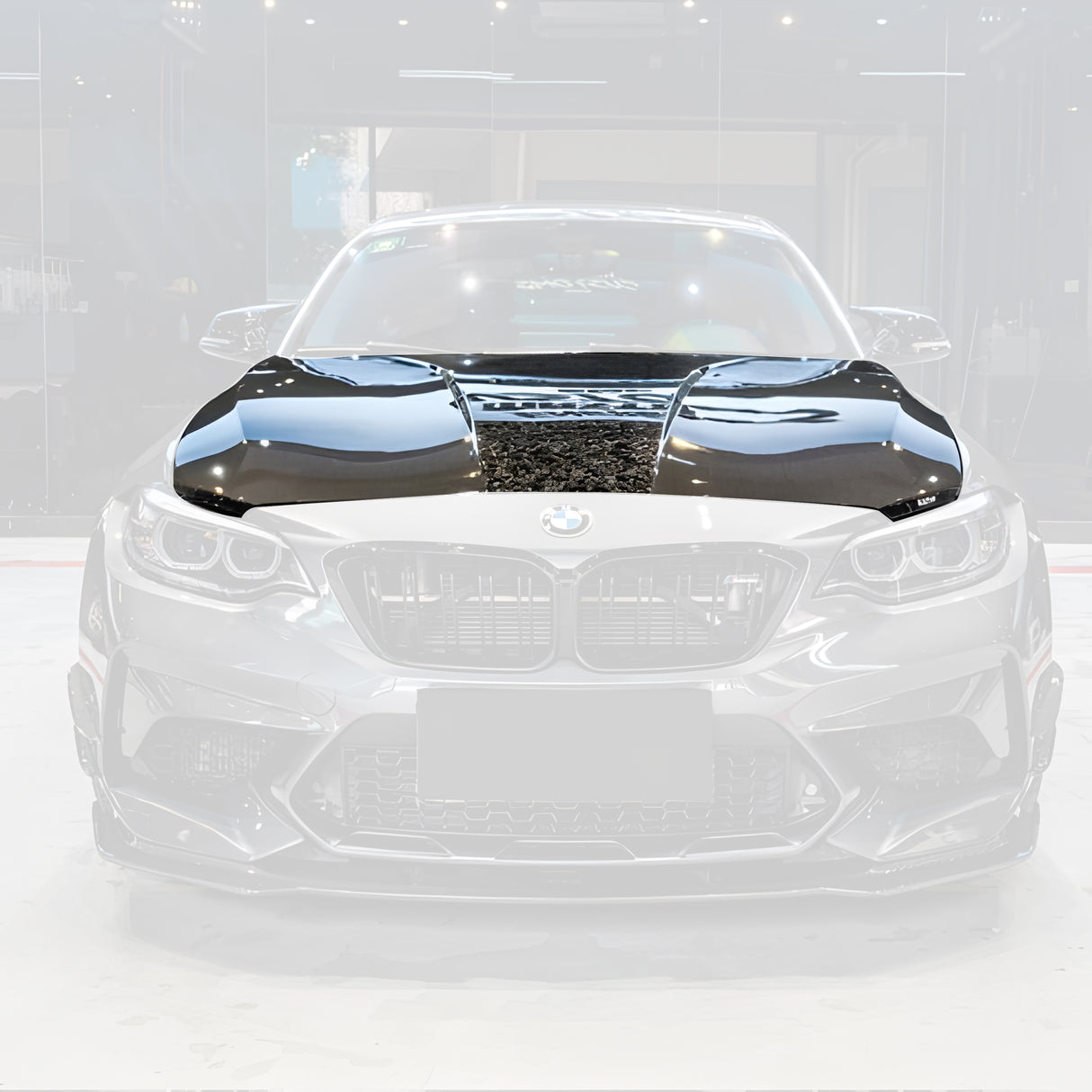 BMW 2 Series F87 "KB" Style Dry Carbon Fiber Hood (2014-2021)