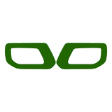 Solid Color Interior Door Handle Overlays (Printed Series) - 2021+ Bronco