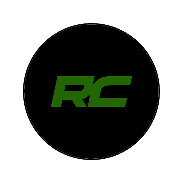 RC 3.5" Black Series Round Cover Overlays - Universal