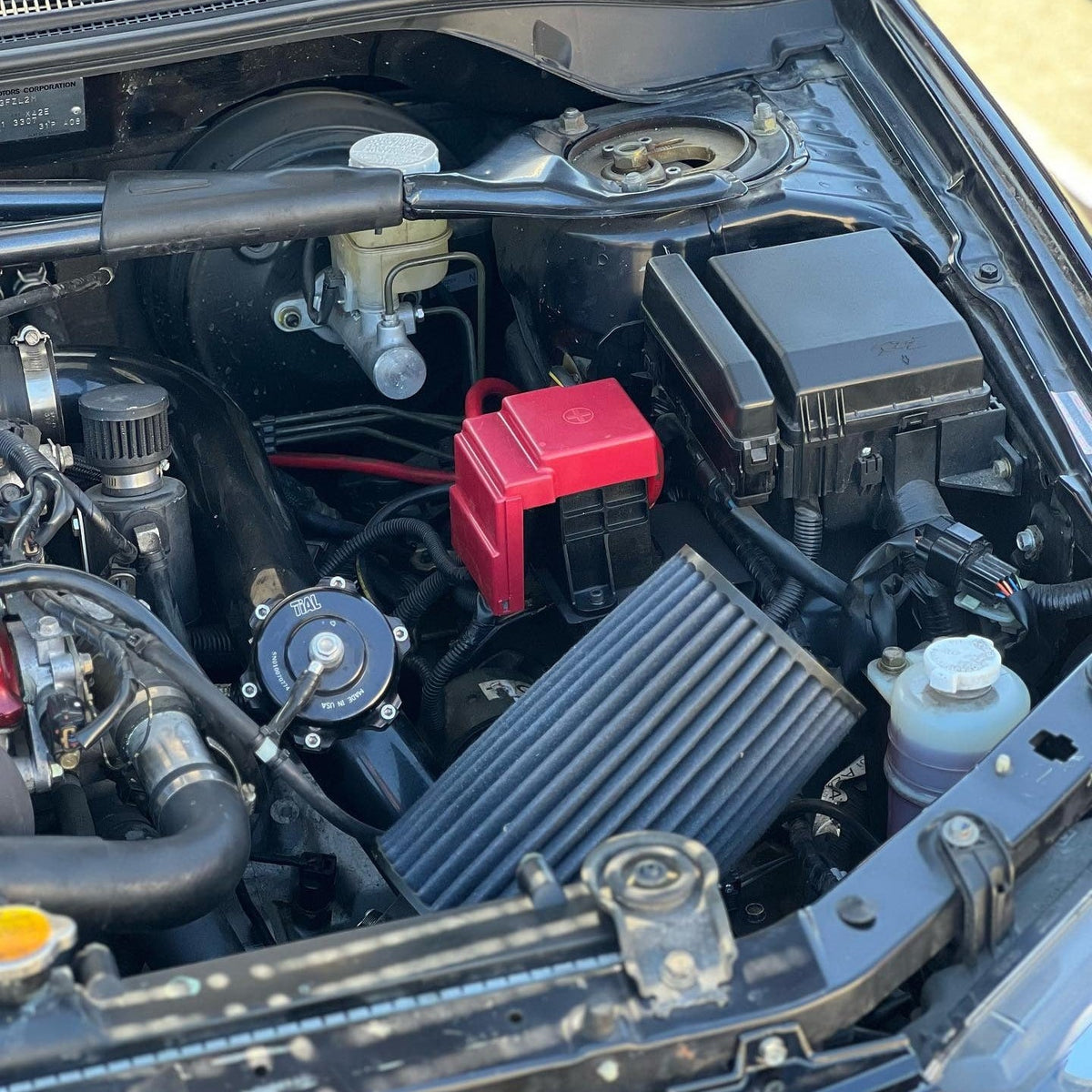 OEM Titanium Battery Relocation Kit | Mitsubishi Evo 7/8/9/X/Universal