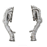 304 Stainless Exhaust Heatshield Header Manifold for Lamborghini Huracan STO EVO Spyder 5.2L