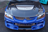 2003-2006 Mitsubishi Evo 7 & 8 & 9 OE Style Carbon Fiber Hood