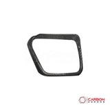 Real Carbon Fiber Side Mirror Rain Visor Covers for 2021+ Ford F-150
