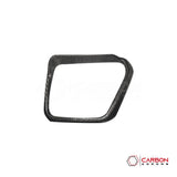 Real Carbon Fiber Side Mirror Rain Visor Covers for 2021+ Ford F-150