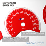 BMW F30 F31 F32 F80 F82 GAUGE FACE - K2 Industries