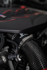 RENNELEMENT G90/G99 M5 3.5” Dry Carbon Fiber Front Mount Intake System