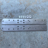 Toyota Tacoma Shortbed (16-23) Bolt on Rock Slider Frame Plate Kit