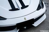 2010-2015 Ferrari Carbon Fiber Front Bumper Carbonado (OE) Fits: 458 Italia and Spider