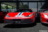 2010-2015 Ferrari Carbon Fiber Front Bumper Carbonado (OE) Fits: 458 Italia and Spider