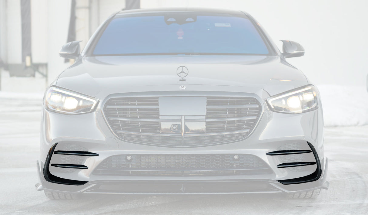 2021-UP Mercedes Benz S Class W223 4Matic Sedan MSY Style Front Bumper Vents