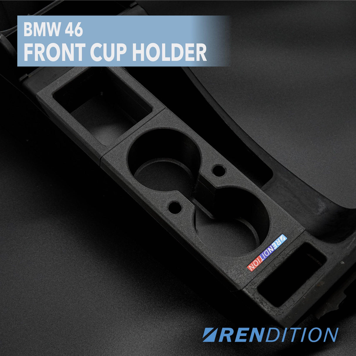 BMW E46 FRONT CUP HOLDER - K2 Industries