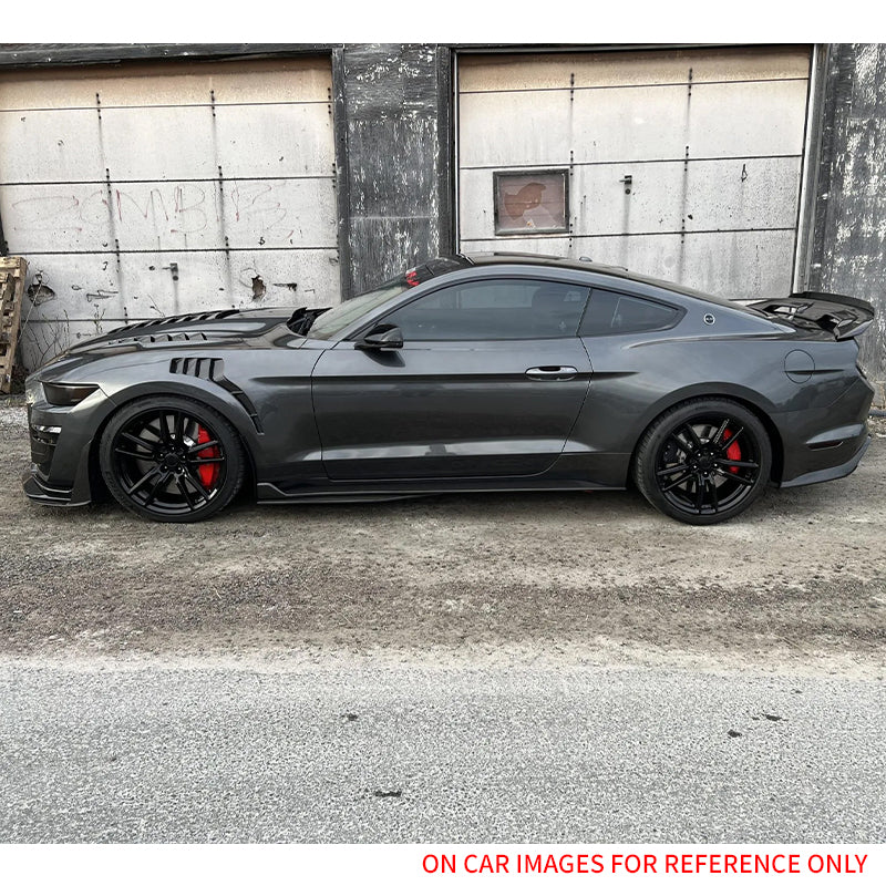 2015-2017 Ford Mustang GT500KR Style Front Fenders Aluminum Side Panel