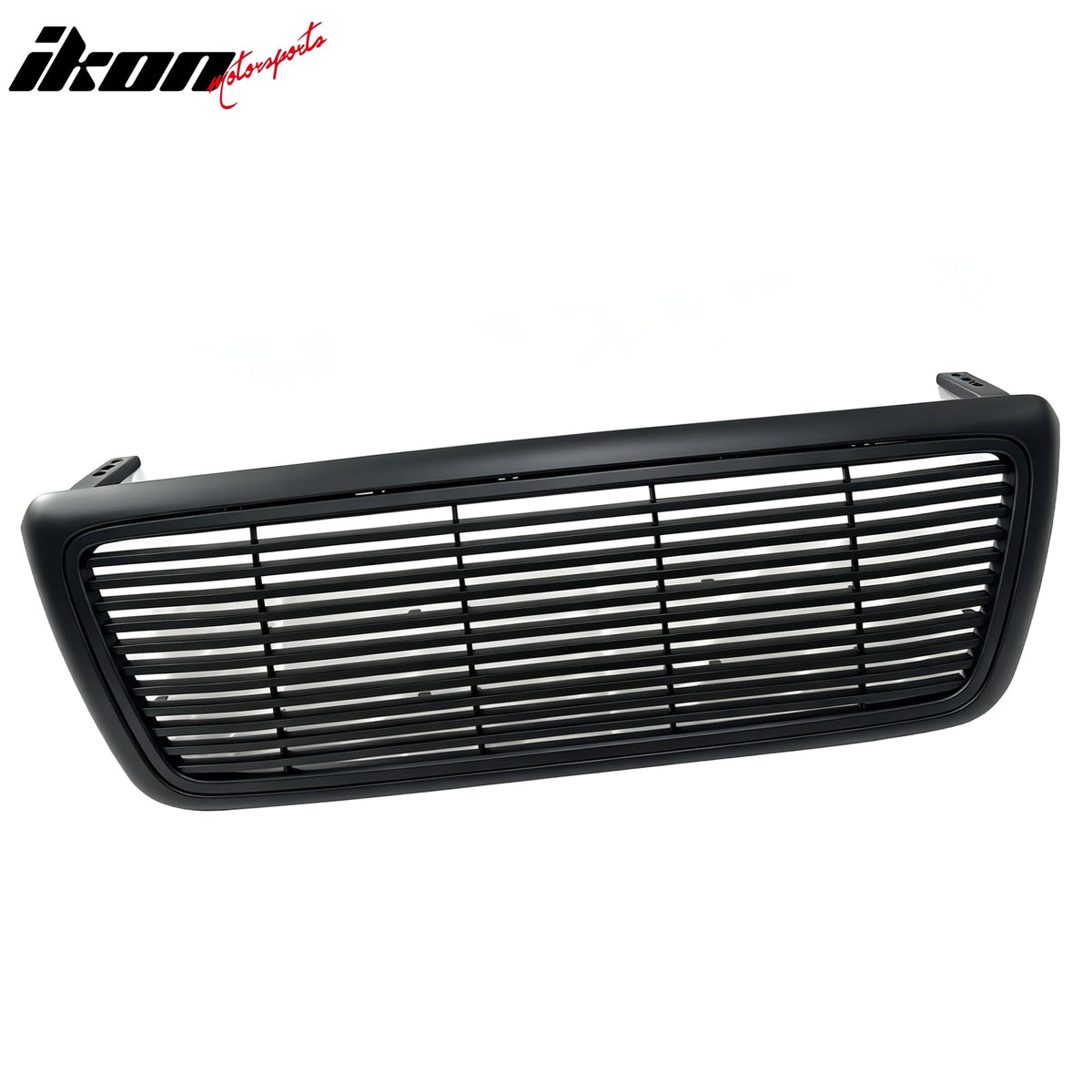 2004-2008 Ford F-150 Front Bumper Hood Upper Grille Grill Cover Trim Black