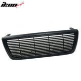 2004-2008 Ford F-150 Front Bumper Hood Upper Grille Grill Cover Trim Black
