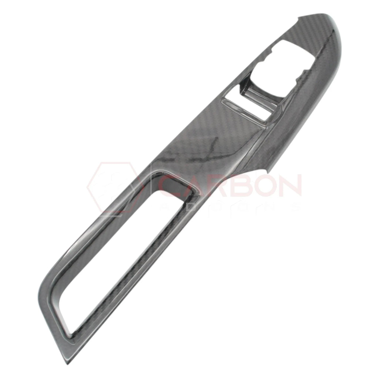 2024+ S650 Mustang Hard Carbon Fiber Window Switch Control Trim Cover | V2