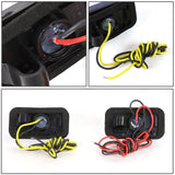 15-19 Chevy Silverado GMC Sierra 2500HD 3500HD Dually Fender Lights Smoked