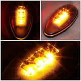 01-14 Chevy GMC Silverado Sierra 2500HD 3500HD Dually Fender Lights 4PC