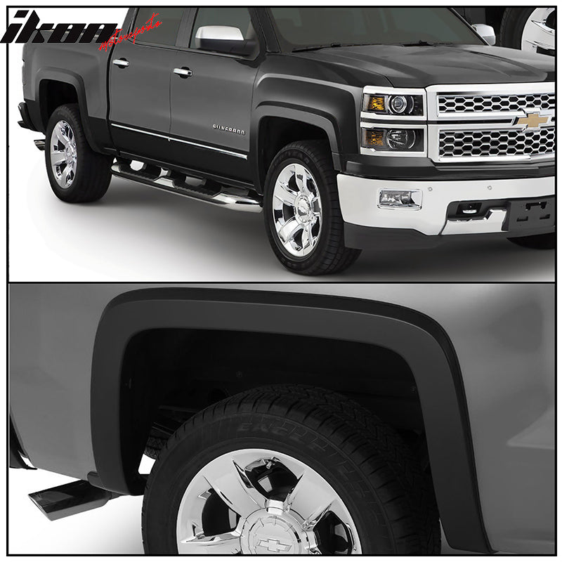 2014-2018 Chevy Silverado 1500 2500HD 3500HD Fender Flares OE Style PP