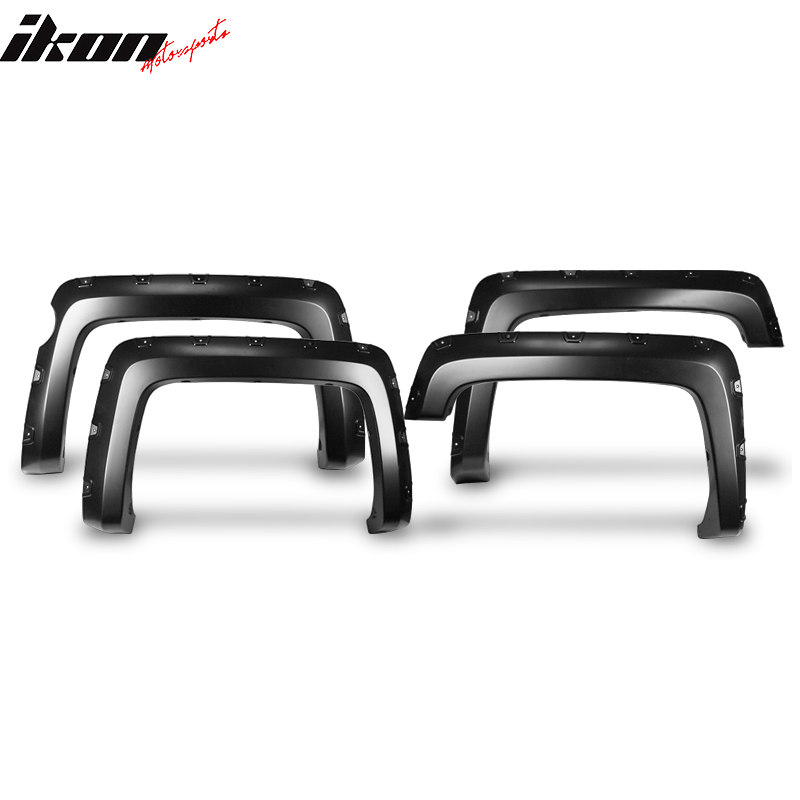 2014-2018 Chevy Silverado 5.8 Ft Short Bed Fleetside Fender Flares PP