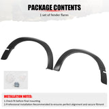 2018-2023 Dodge Challenger Widebody OE Style Front Fender Flares Wheel Cover Unpainted PP 2PCS
