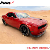 2018-2023 Dodge Challenger Widebody OE Style Front Fender Flares Wheel Cover Unpainted PP 2PCS