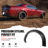 2018-2023 Dodge Challenger Widebody OE Style Rear Fender Flares Wheel Cover Unpainted PP 2PCS