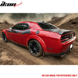 2018-2023 Dodge Challenger Widebody OE Style Rear Fender Flares Wheel Cover Unpainted PP 2PCS
