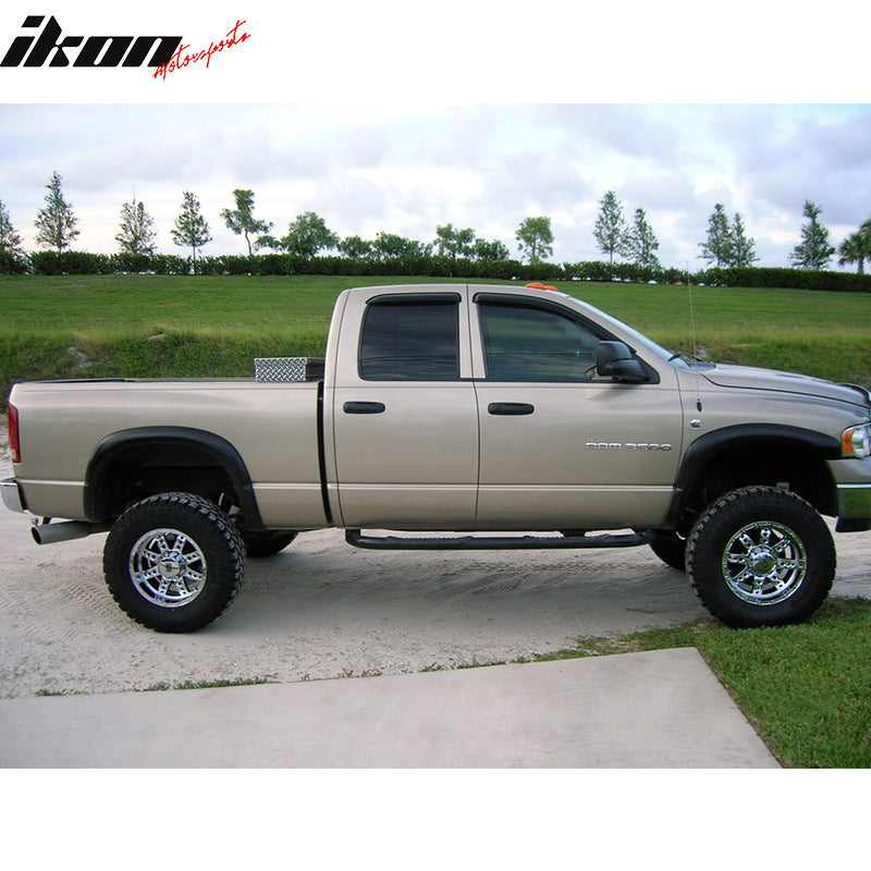 2002-2009 Dodge Ram OEM Style Matte Black Fender Flares PP 6 FT