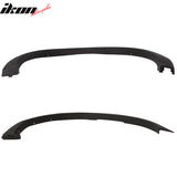 2009-2018 Dodge Ram 1500 Unpainted Black Fender Flares PP 4PCS