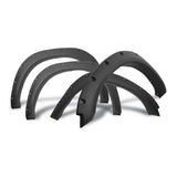 2009-2018 Dodge Ram 1500 Pocket Rivet Textured Black Fender Flares PP