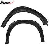 2009-2018 Dodge Ram 1500 Pocket Rivet Black Side Fender Flares PP 4PCS