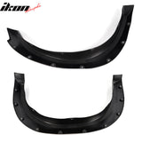 2010-2018 Dodge Ram 2500 3500 Pocket Rivet Black Fender Flares PP 4PC