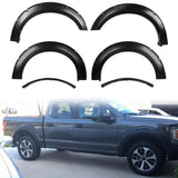 2018-2019 Ford F150 Off Road Pocket Style Smooth PP Fender Flares 4PC