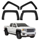 2014-2016 GMC Sierra 1500 Denali 69.3" Pocket Rivet Fender Flares ABS