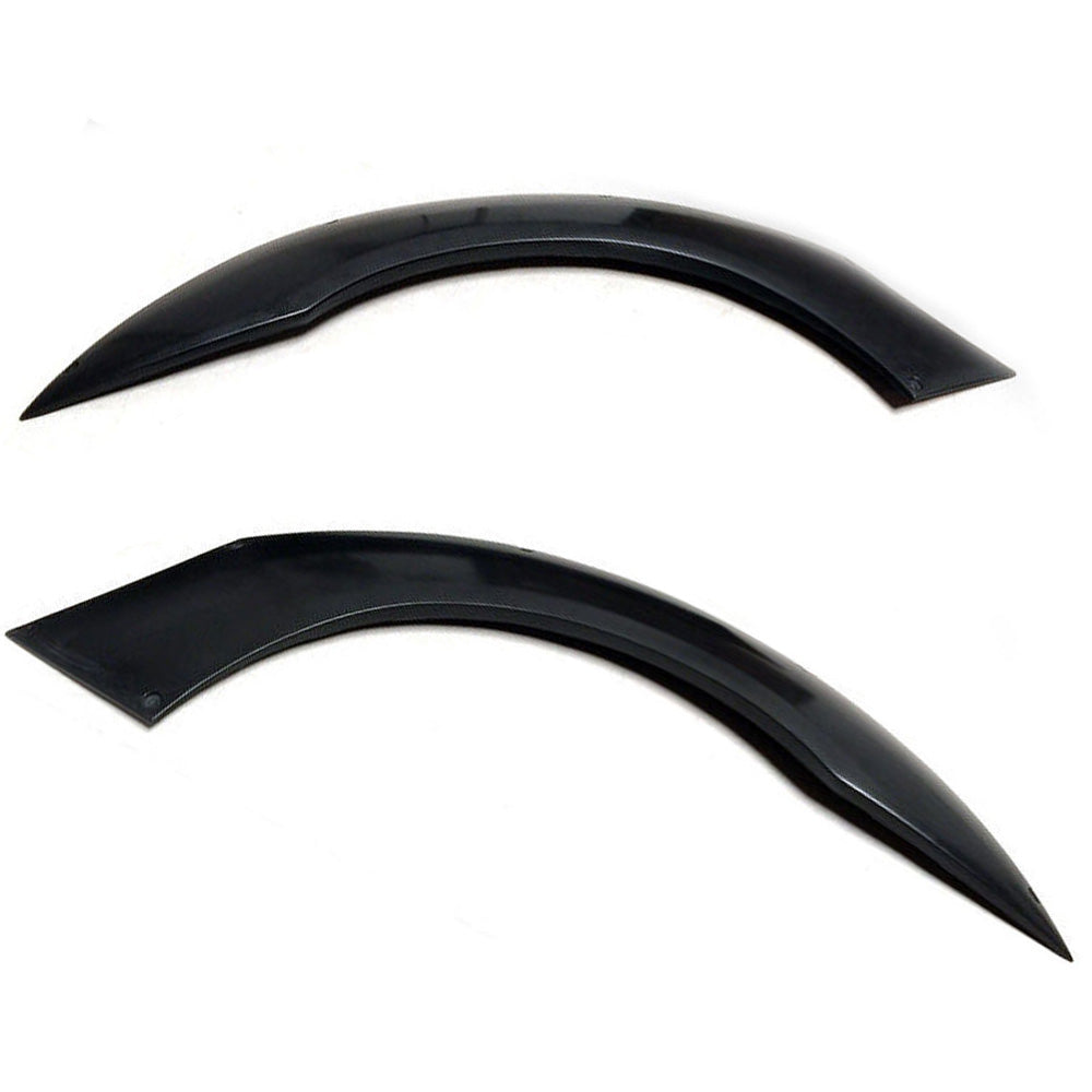 2000-2009 Honda S2000 S2K A Style Black Rear Fender Flare Covers PU