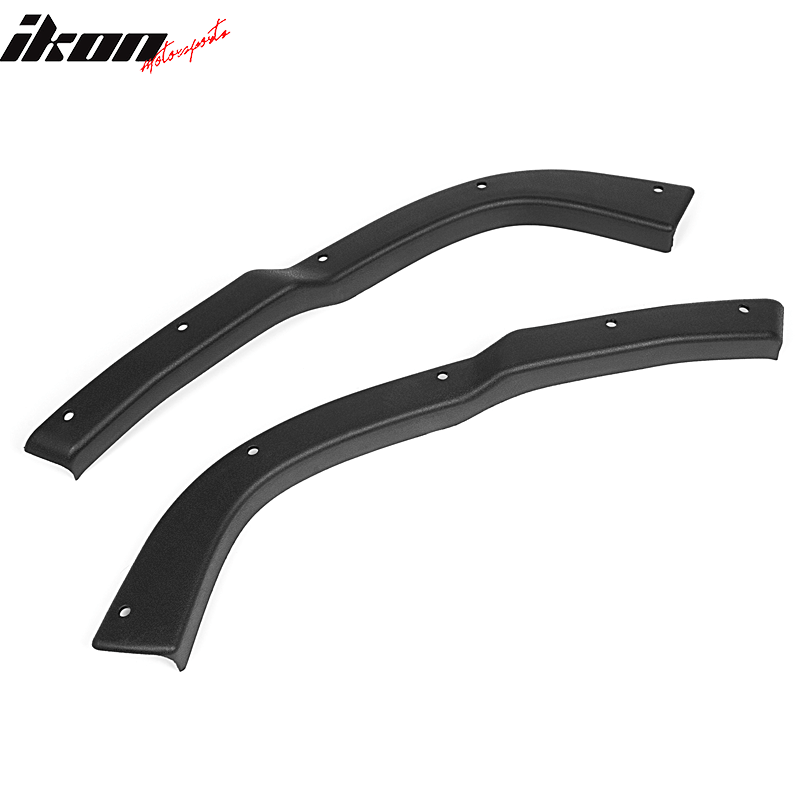 1984-2001 Jeep Cherokee XJ Pocket Rivet Black Wide Fender Flares PP