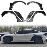 2017-2024 Tesla Model 3 IKON Fender Flares Sanded Wheel Cover ABS 6PCS