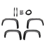 2024-2026 Toyota Tacoma Pocket Style Fender Flares Wheel Cover PP 4PCS