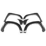 2012-2015 Toyota Tacoma Pocket Rivet Black Fender Flares PP 73.5" Bed