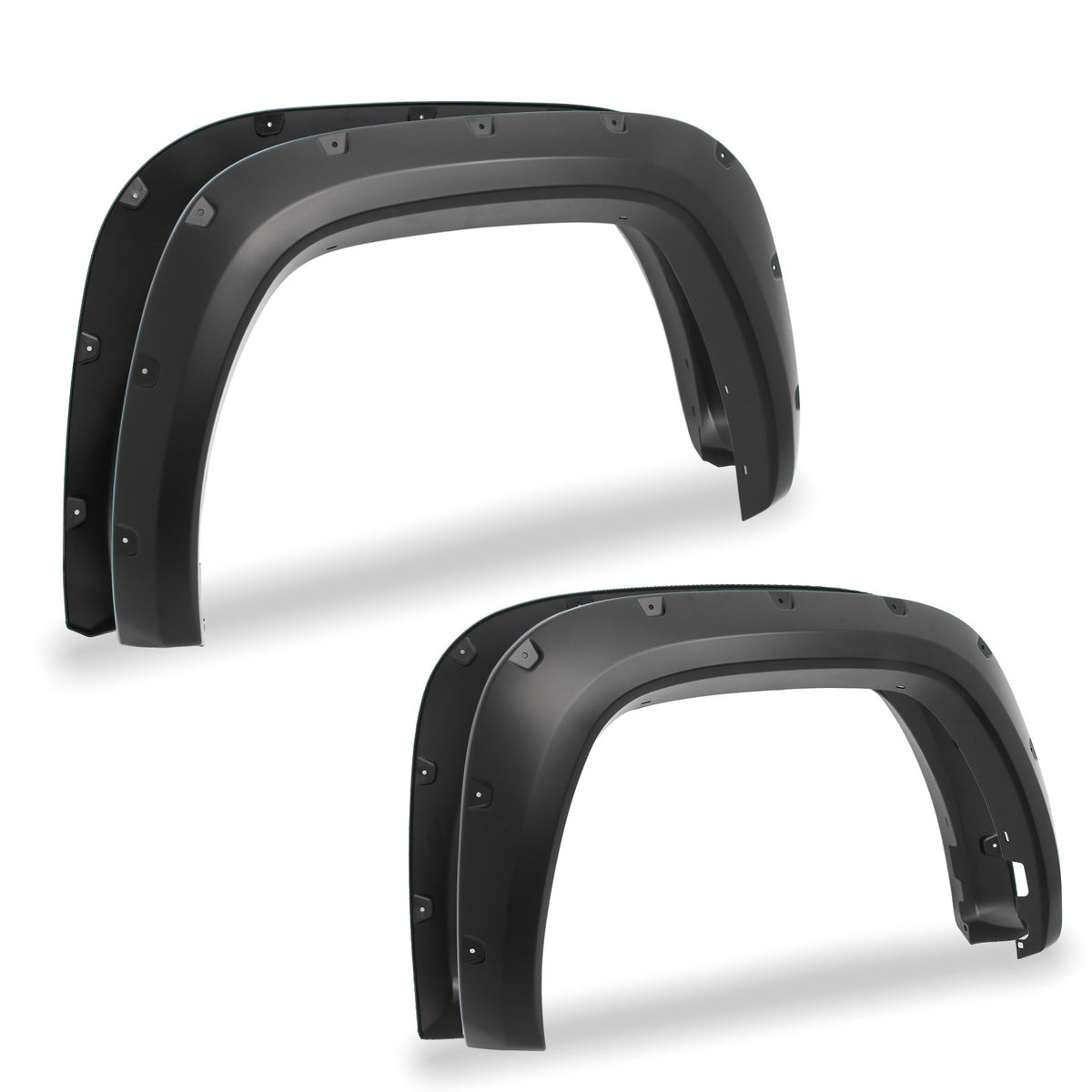 2022-2026 Toyota Tundra Pocket Style Fender Flares Wheel Cover PP 4PCS